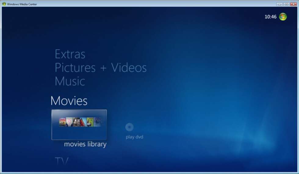 MEDIA CENTER: Windows Media Center har fått en liten oppdatering av utseendet, og noen nye praktiske funksjoner. MEDIA CENTER: Windows Media Center har fått en liten oppdatering av utseendet, og noen nye praktiske funksjoner.