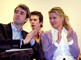 KJENT PAR: Olaf Thommessen og Vendela Kirsebom KJENT PAR: Olaf Thommessen og Vendela Kirsebom