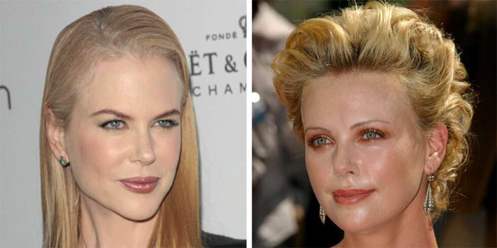 Nicole Kidman og Charlize Theron blir det merkelige Wegener-paret i filmen The Danish Girl. Nicole Kidman og Charlize Theron blir det merkelige Wegener-paret i filmen The Danish Girl.