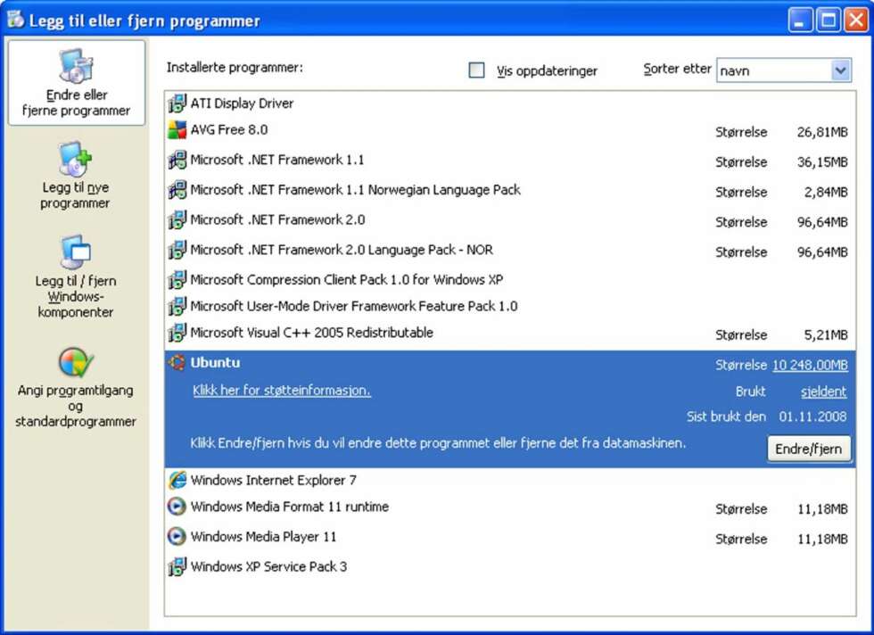 FJERN UBUNTU: Fordelen med å installere Ubuntu fra Windows, er at du kan fjerne det uten at det lager rot. FJERN UBUNTU: Fordelen med å installere Ubuntu fra Windows, er at du kan fjerne det uten at det lager rot.