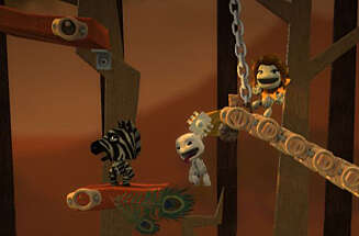 Man kan ha mye gøy når man spiller flere sammen i Little Big planet. Man kan ha mye gøy når man spiller flere sammen i Little Big planet.