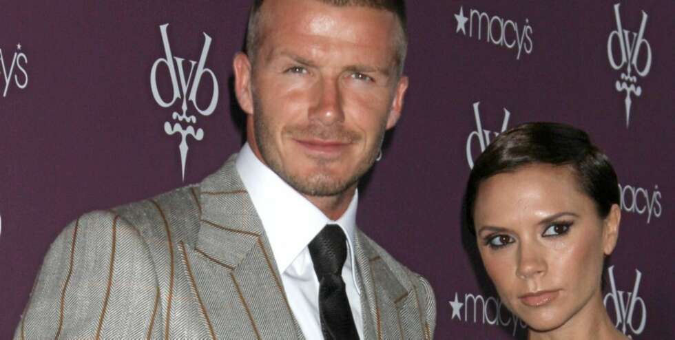 David og Victoria Beckham. David og Victoria Beckham.