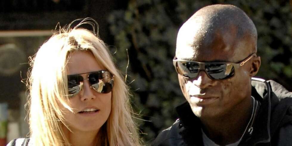 Heidi Klum og Seal. Heidi Klum og Seal.