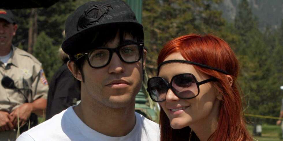 Ashlee Simpson Wentz og Peter Wentz Ashlee Simpson Wentz og Peter Wentz