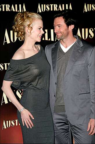 FOKUS: Hugh Jackman holdt ikke konstant øyekontakt med Nicole Kidman, men stort sett holdt han riktig fokus. FOKUS: Hugh Jackman holdt ikke konstant øyekontakt med Nicole Kidman, men stort sett holdt han riktig fokus.