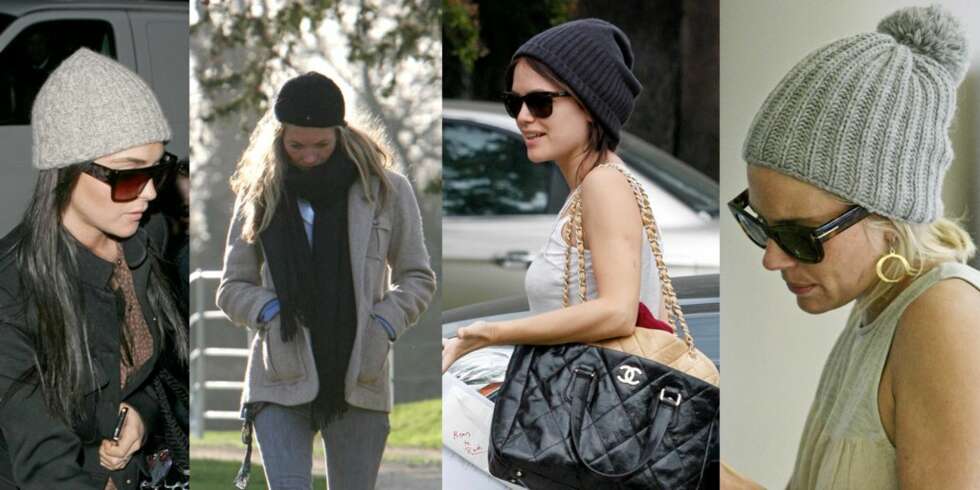 HIPPE MED LUER: Lindsey Lohan, Kate Moss, Rachel Bislon og Sienna Miller viser seg til stadighet med luer. HIPPE MED LUER: Lindsey Lohan, Kate Moss, Rachel Bislon og Sienna Miller viser seg til stadighet med luer.