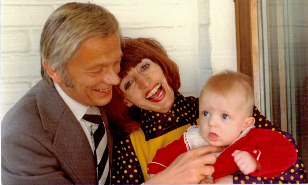 Astrid og Gunne med lille Timian. Astrid og Gunne med lille Timian.