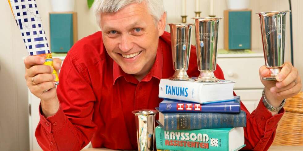 Christopher Schive (48) ble slått på målstreken i fjor, men i årets kryssord-NM tok han en herlig revansj! Christopher Schive (48) ble slått på målstreken i fjor, men i årets kryssord-NM tok han en herlig revansj!