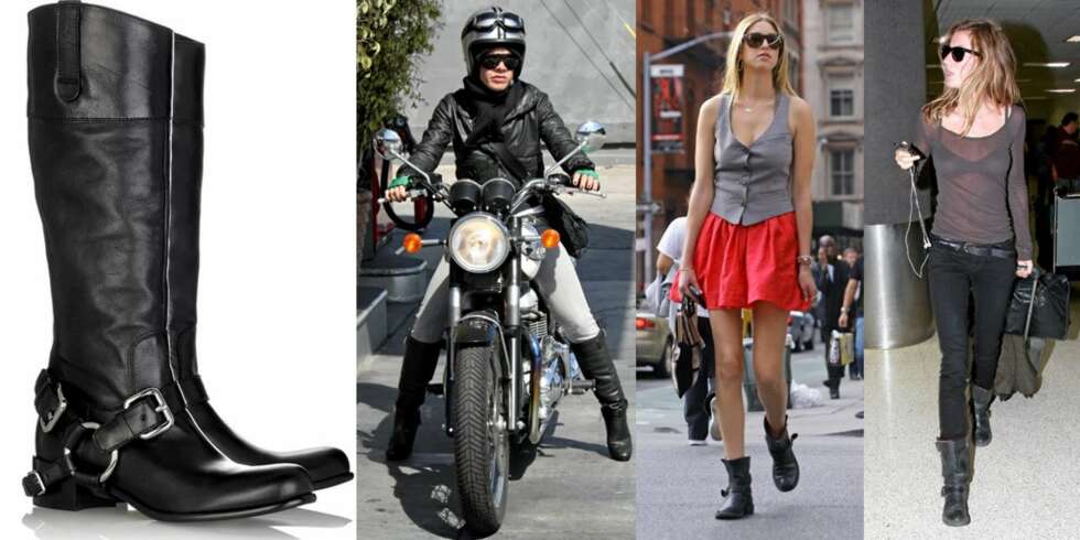 UKENS MÅ-HA: Bikerboots er tingen. Pink har skjønt det. Withney Port har skjønt det og Gisele Bündchen har skjønt det. UKENS MÅ-HA: Bikerboots er tingen. Pink har skjønt det. Withney Port har skjønt det og Gisele Bündchen har skjønt det.