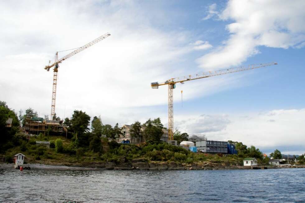 HISTORIE: I lang tid har tomten på Konglungen sett ut som en gigantisk byggeplass. Snart er palasset ferdig. HISTORIE: I lang tid har tomten på Konglungen sett ut som en gigantisk byggeplass. Snart er palasset ferdig.