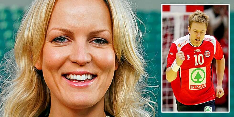 Mens Håvard Tvedten scorer mål i Kroatia, må kjæresten Guro Fostervold nøye seg med å heie hjemme fra godstolen. Mens Håvard Tvedten scorer mål i Kroatia, må kjæresten Guro Fostervold nøye seg med å heie hjemme fra godstolen.