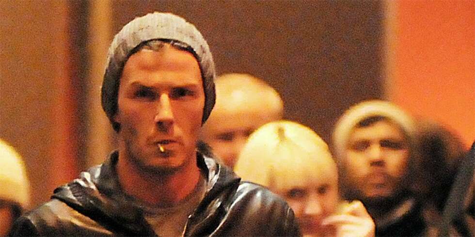 TØFFING: Noen som har lagt merke til at David Beckham er blitt litt tøffere i trynet den siste tiden? TØFFING: Noen som har lagt merke til at David Beckham er blitt litt tøffere i trynet den siste tiden?