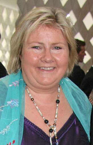 PARTILEDER: Erna Solberg. PARTILEDER: Erna Solberg.