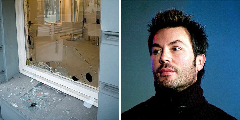 SKREMT: Jan Thomas kommer til å sette inn vinduer av panserglass i skjønnhetssalongen, men flytte vil stylisten ikke. SKREMT: Jan Thomas kommer til å sette inn vinduer av panserglass i skjønnhetssalongen, men flytte vil stylisten ikke.