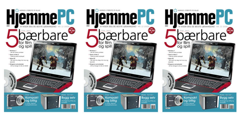 HjemmePC nr. 12 2008. HjemmePC nr. 12 2008.