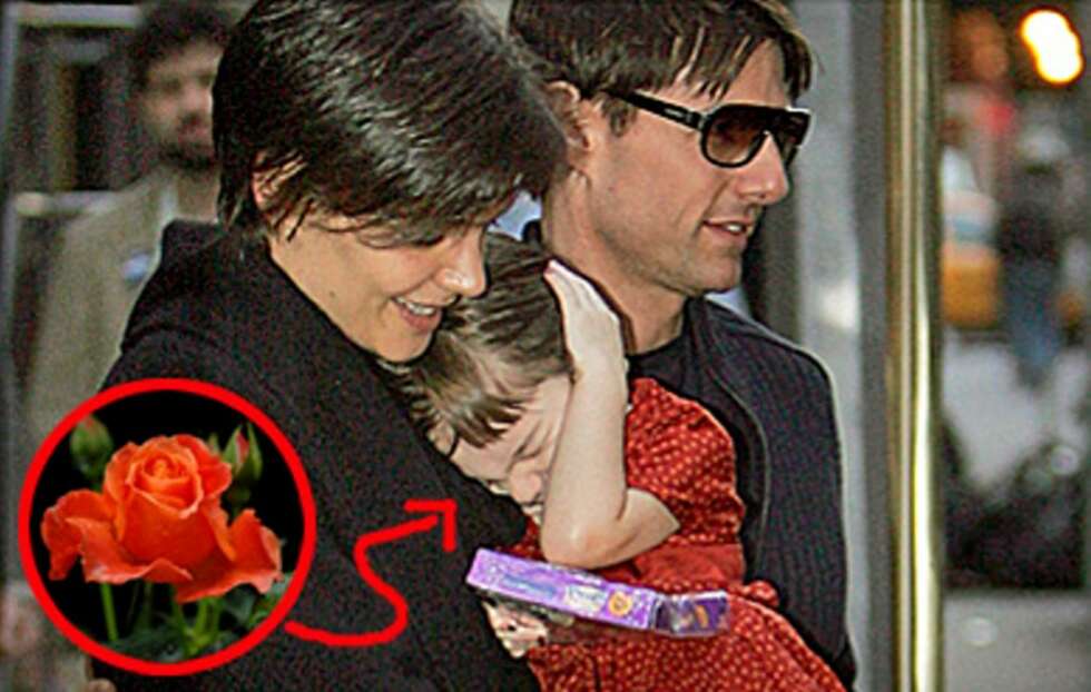 Kati Holmes og Tom Cruise ga datteren det persiske navnet Suri - rose. Kati Holmes og Tom Cruise ga datteren det persiske navnet Suri - rose.