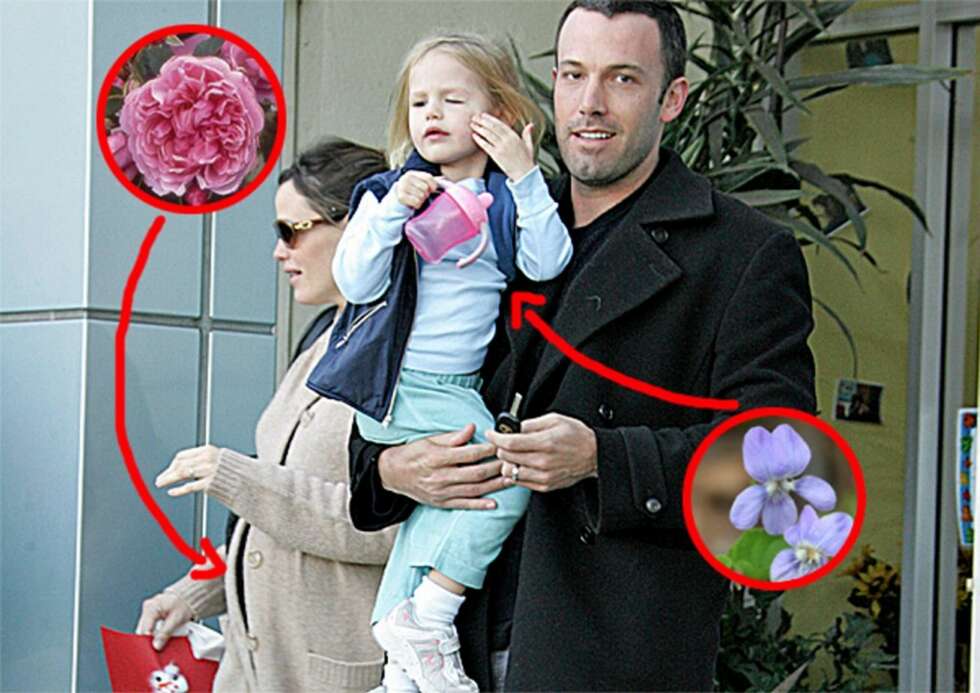 Jennifer Garner og Ben Affleck med datteren Violet. Minstejenta Seraphina Rose Elizabeth var på dette tidspunktet bare en kul på mammas mage. Jennifer Garner og Ben Affleck med datteren Violet. Minstejenta Seraphina Rose Elizabeth var på dette tidspunktet bare en kul på mammas mage.