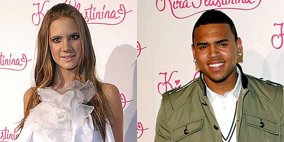 Den russiske designeren Kira Plastinina og rapperen Chris Brown skal ha hatt noe på gang. Den russiske designeren Kira Plastinina og rapperen Chris Brown skal ha hatt noe på gang.