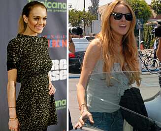 SRESS? Lindsay Lohan mener vekttapet skyldes stress. Hva tror du? SRESS? Lindsay Lohan mener vekttapet skyldes stress. Hva tror du?