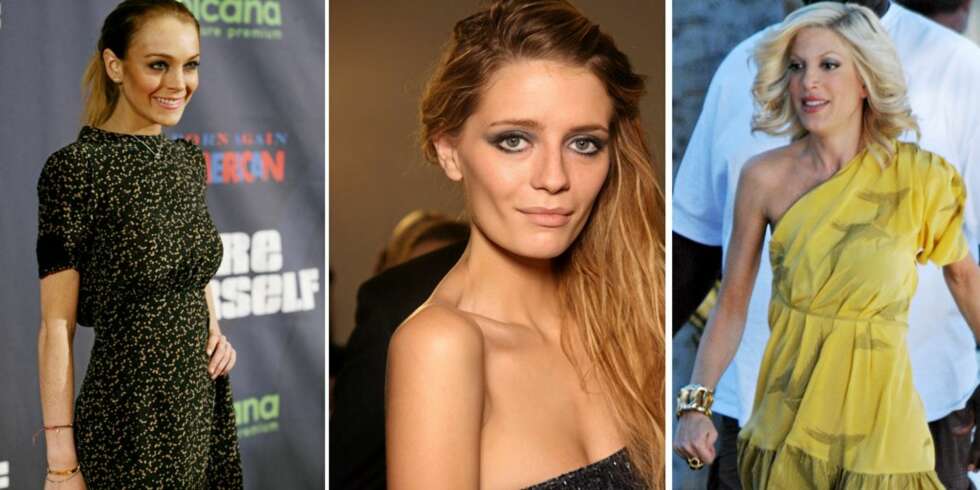 KRYMPER: Lindsay Lohan, Mischa Barton og Tori Spelling KRYMPER: Lindsay Lohan, Mischa Barton og Tori Spelling