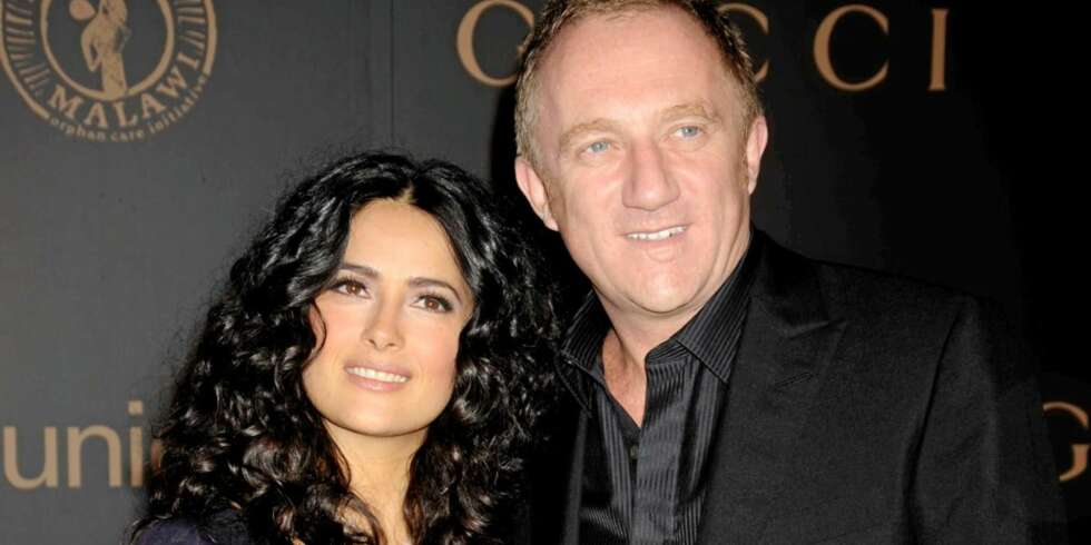 GIFT LIKEVEL: Salma Hayek og Francois-Henri Pinault skilte lag i fjor, men giftet seg plutselig i helga. GIFT LIKEVEL: Salma Hayek og Francois-Henri Pinault skilte lag i fjor, men giftet seg plutselig i helga.