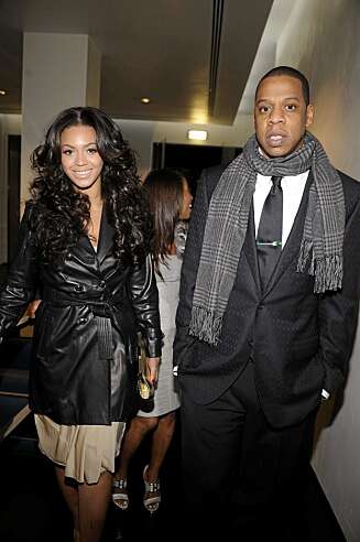 R&B-dronning Beyoncé og hennes ektemann, rapperen Jay-Z. R&B-dronning Beyoncé og hennes ektemann, rapperen Jay-Z.