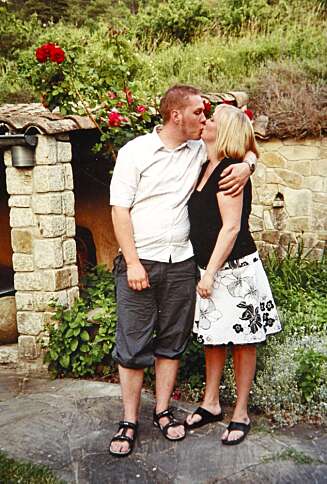 Romantisk forlovelse i Provence i 2005. Romantisk forlovelse i Provence i 2005.