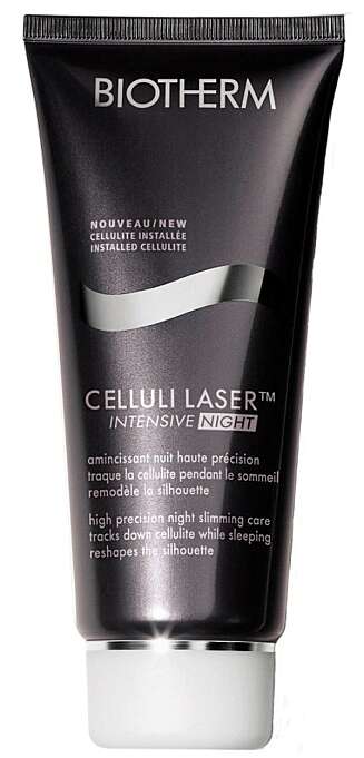 FJERNER CELLULITTER: Biotherm Celluli Laser Intensive Night lover å fjerne cellulitter mens du sover. FJERNER CELLULITTER: Biotherm Celluli Laser Intensive Night lover å fjerne cellulitter mens du sover.