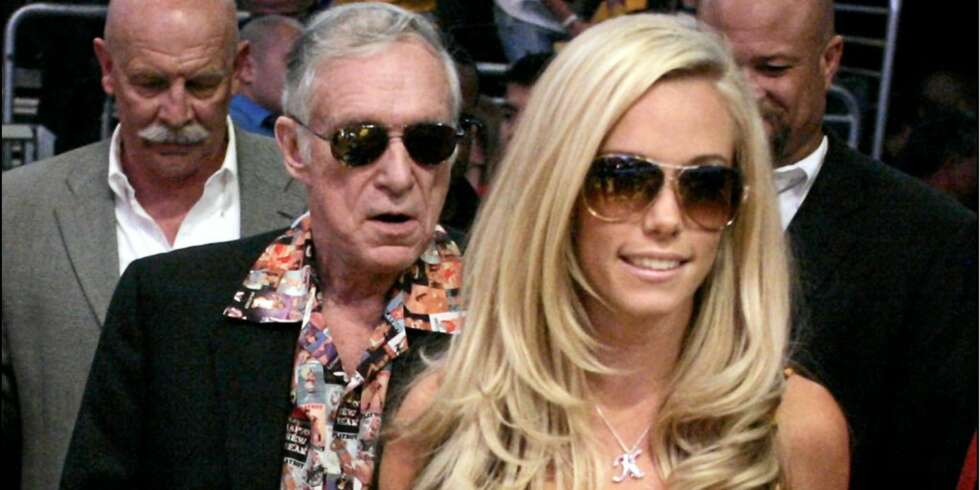 TETT: Hugh Hefner og Kendra Wilkinsonhar ingen problemer med å komme overens etter bruddet. TETT: Hugh Hefner og Kendra Wilkinsonhar ingen problemer med å komme overens etter bruddet.