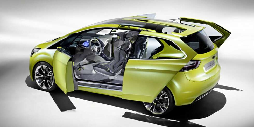 FUTURISTISK KONSEPT: Dette konseptet skal vise frem Fords designplaner for fremtiden - og neste generasjon C-max. FUTURISTISK KONSEPT: Dette konseptet skal vise frem Fords designplaner for fremtiden - og neste generasjon C-max.