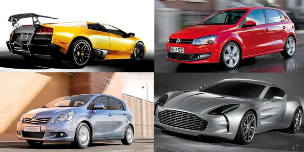 STORT UTVALG: På bilutstillingen i Genève finner man alt fra Volkswagen Polo til Aston Martin. STORT UTVALG: På bilutstillingen i Genève finner man alt fra Volkswagen Polo til Aston Martin.