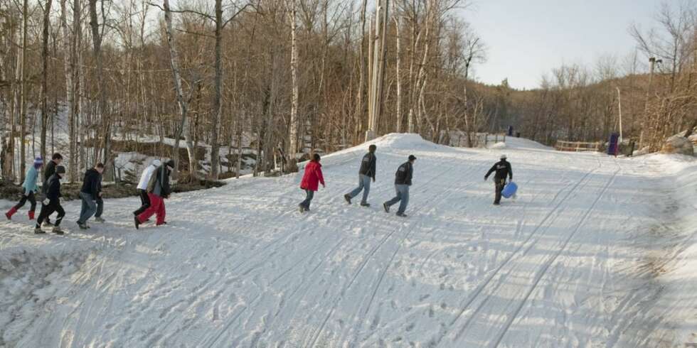 Det var her i Nansen-løypa i Mont Tremblant at Natasha Richardson var maks uheldig i et fall. Det var her i Nansen-løypa i Mont Tremblant at Natasha Richardson var maks uheldig i et fall.