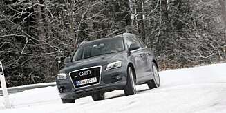 KOMPAKT PREMIUMBIL: Audi Q5 hører hjemme i den ekslusive enden av kompakt-SUV-klassen. KOMPAKT PREMIUMBIL: Audi Q5 hører hjemme i den ekslusive enden av kompakt-SUV-klassen.