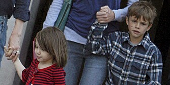 UNIKE NAVN: Kjendisbarna Suri Cruise og Romeo Beckham bærer begge særegne navn. UNIKE NAVN: Kjendisbarna Suri Cruise og Romeo Beckham bærer begge særegne navn.