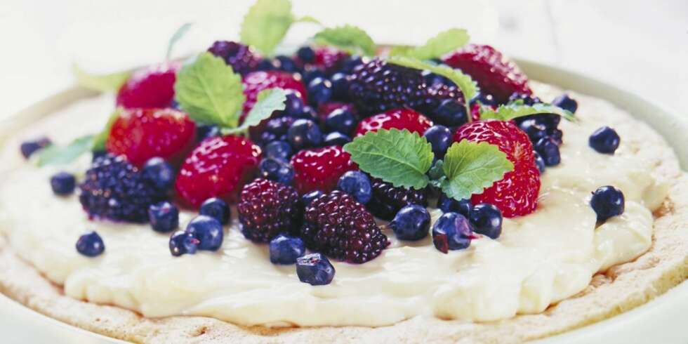 Nydelig og frisk kake. Nydelig og frisk kake.