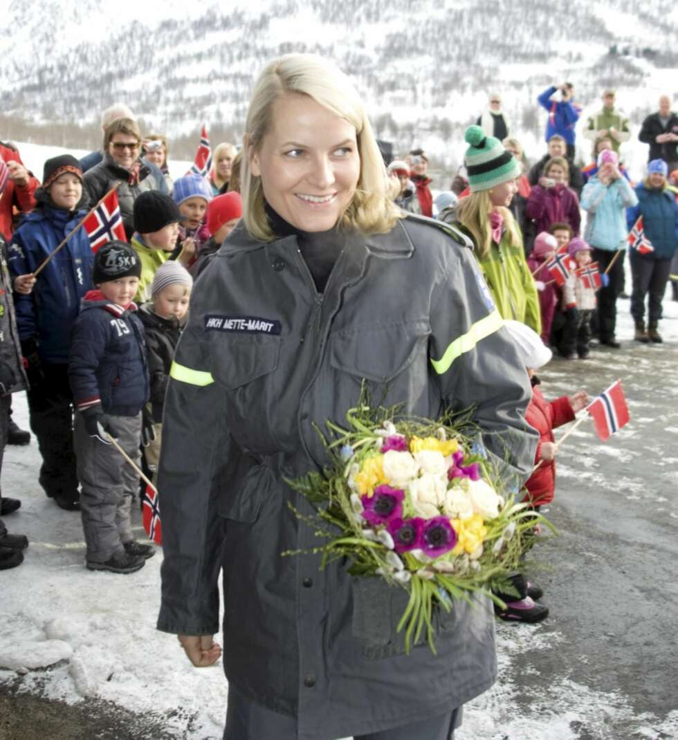 Kronprinsessen Mette-Marit ønsket ikke å snakke om den siste ukens rykter om at hun skulle være gravid. Kronprinsessen Mette-Marit ønsket ikke å snakke om den siste ukens rykter om at hun skulle være gravid.