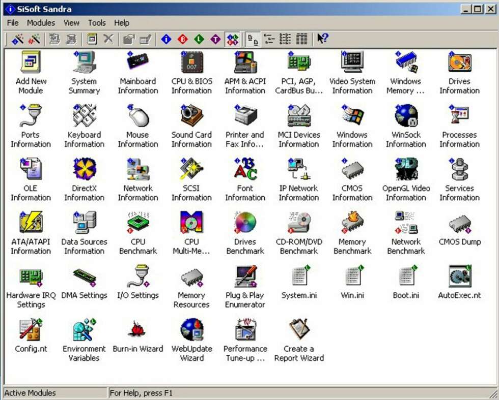 FINN FLASKEHALSEN: Sisoft Sandra er et program som går igjennom maskinen din og finner de svakeste punktene, slik at du enkelt ser hva som trenger en oppgradering. (www.sisoftware.net) FINN FLASKEHALSEN: Sisoft Sandra er et program som går igjennom maskinen din og finner de svakeste punktene, slik at du enkelt ser hva som trenger en oppgradering. (www.sisoftware.net)
