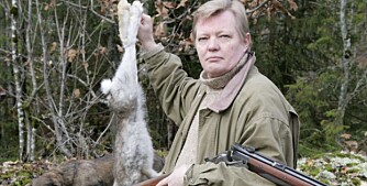 Artikkelforfatteren etter en vellykket postering.(Foto: Knut Brevik) Artikkelforfatteren etter en vellykket postering.(Foto: Knut Brevik)