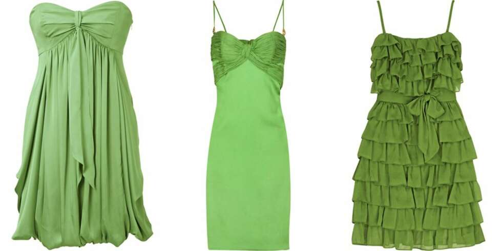 KORT: Korte kjoler er hot i vår. Fra venstre ser du stroppeløs kjole fra Coast (ca kr 1400), kjole i stretch fra Roberto Cavalli til ca kr 15000 som fås på Net-a-porter.com, og kjole med volanger fra Juicy Couture (ca kr 3000) på Net-a-porter.com KORT: Korte kjoler er hot i vår. Fra venstre ser du stroppeløs kjole fra Coast (ca kr 1400), kjole i stretch fra Roberto Cavalli til ca kr 15000 som fås på Net-a-porter.com, og kjole med volanger fra Juicy Couture (ca kr 3000) på Net-a-porter.com