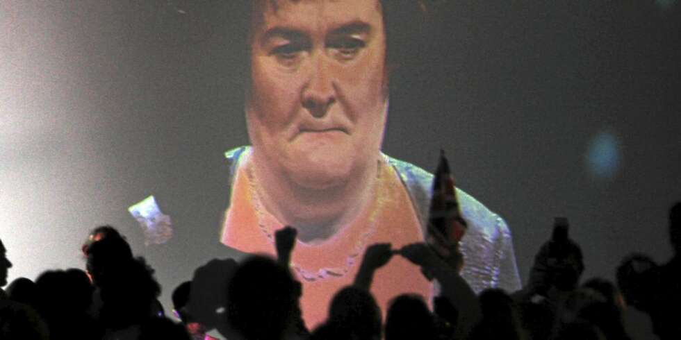 HARDT SLAG: Susan Boyle brøt sammen etter at den forespeilede førsteplassen glapp i Britain's got talent. I dag vender hun tilbake. HARDT SLAG: Susan Boyle brøt sammen etter at den forespeilede førsteplassen glapp i Britain's got talent. I dag vender hun tilbake.