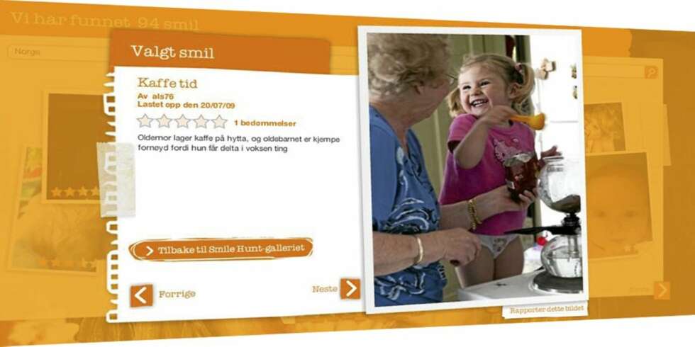 UKEVINNER NUMMER 3: Dette gode smilet stikker av med vår tredje ukespremie. UKEVINNER NUMMER 3: Dette gode smilet stikker av med vår tredje ukespremie.