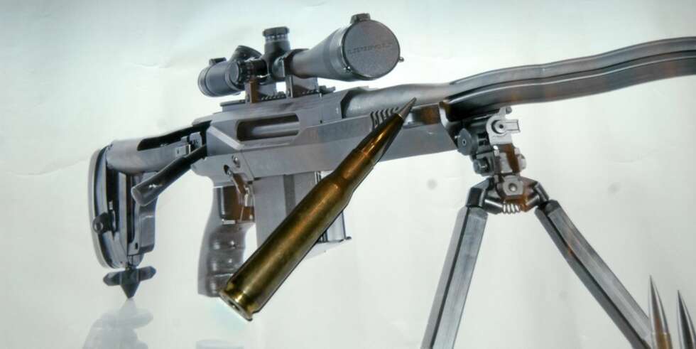 REALT LEKETØY: Rangemaster-rifler. i .50 BMG selges sivilt... REALT LEKETØY: Rangemaster-rifler. i .50 BMG selges sivilt...