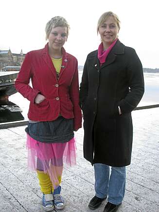 Før-bilde av Susanne Storm Ziegler og Siv Storm Thoresen. Før-bilde av Susanne Storm Ziegler og Siv Storm Thoresen.