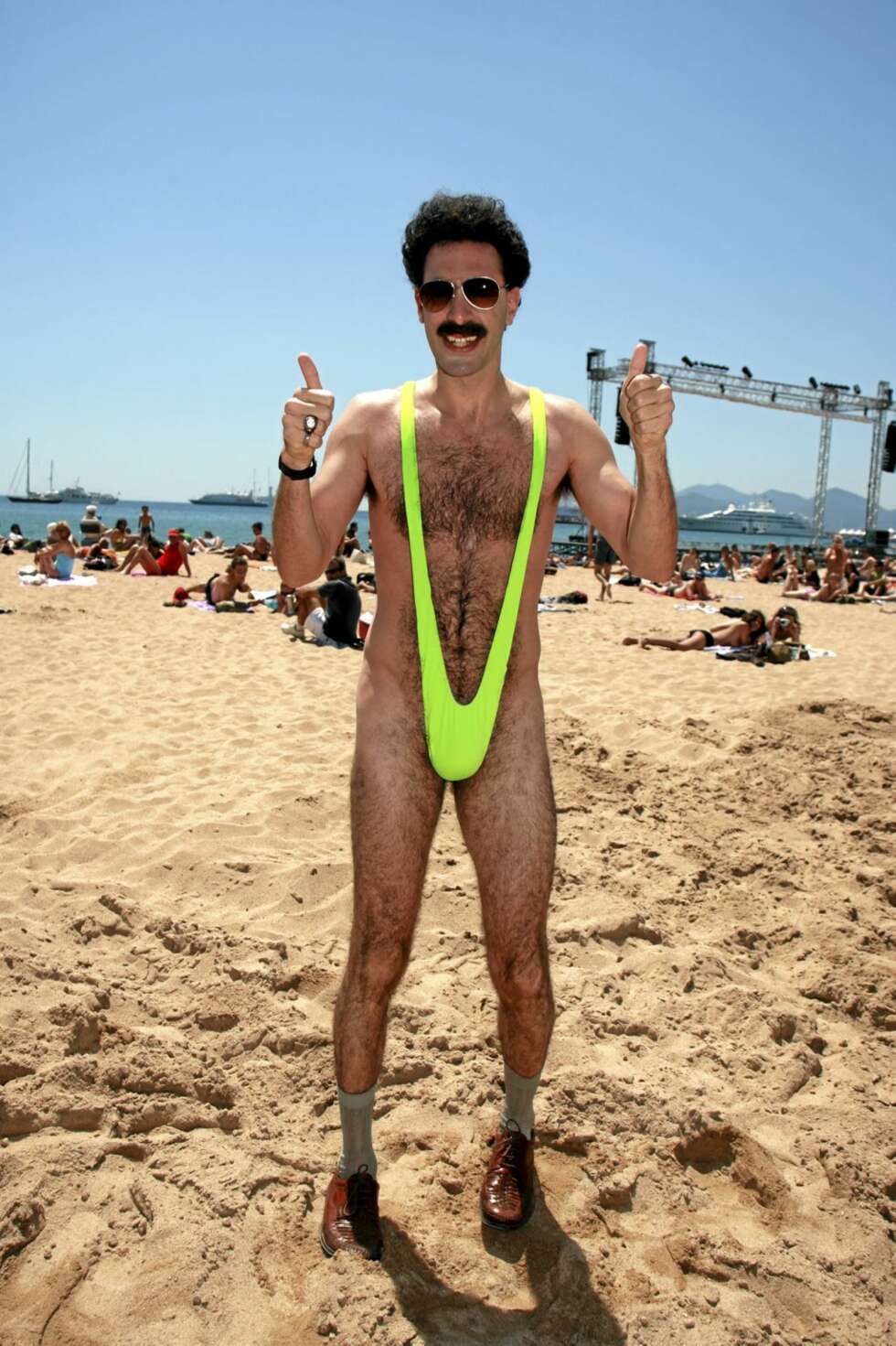 Borat. ""I like.."" Borat. ""I like..""
