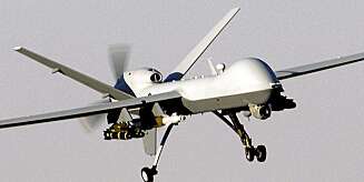 DRONEFLY: En MQ-9 Reaper kan lese et bilskilt fra tre kilometers høyde, se om natten og angripe med missiler og laserstyrte bomber, uten å bli sett fra bakken - Talibans skrekk! DRONEFLY: En MQ-9 Reaper kan lese et bilskilt fra tre kilometers høyde, se om natten og angripe med missiler og laserstyrte bomber, uten å bli sett fra bakken - Talibans skrekk!