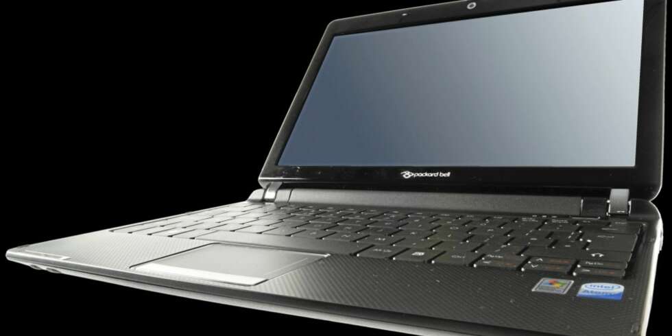 PEN: Packard Bell Dot M er så stor at den nesten har et tastatur i full størrelse. PEN: Packard Bell Dot M er så stor at den nesten har et tastatur i full størrelse.