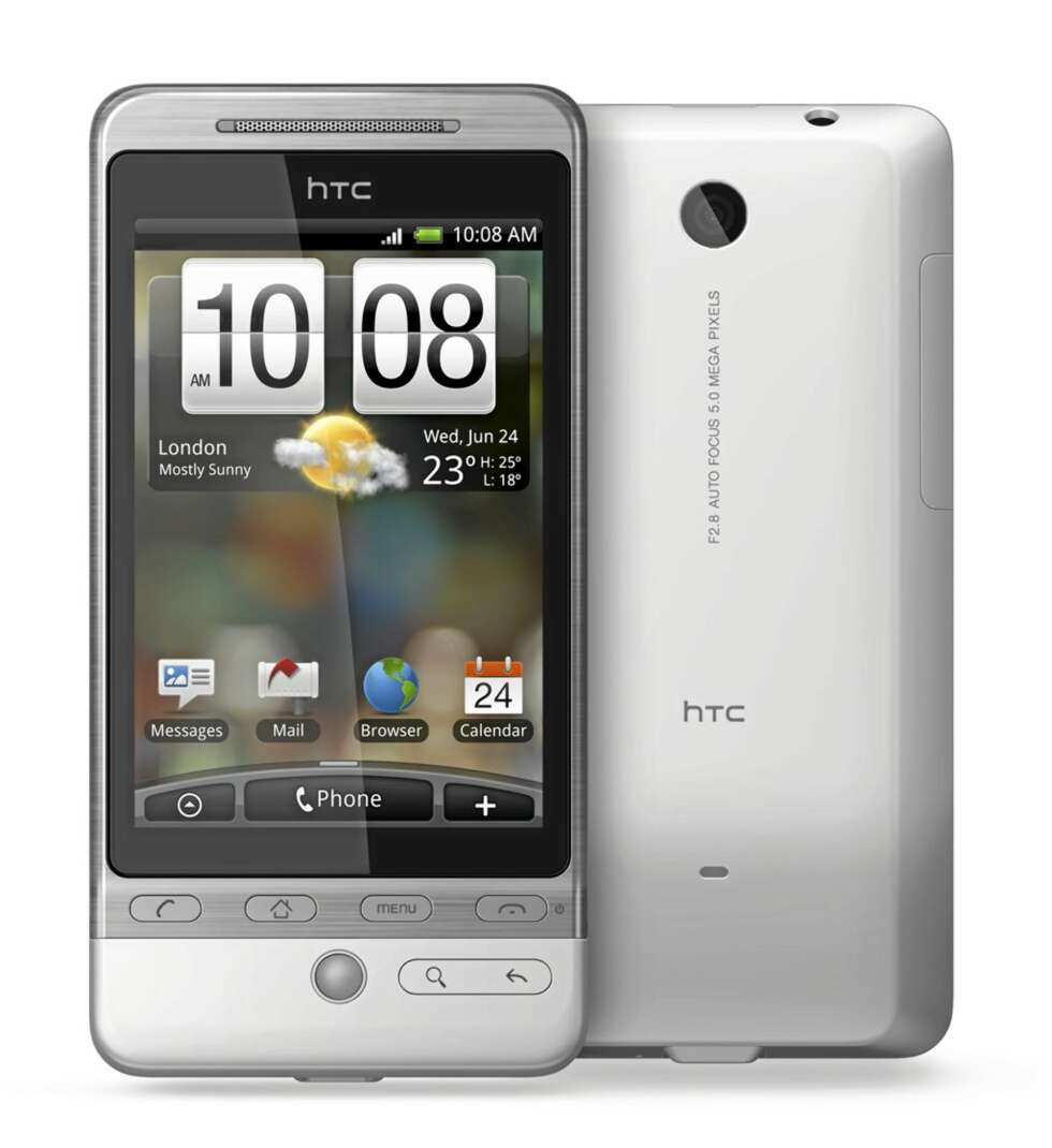 BERØRINGSSKJERM: HTC Hero får en like stor skjerm som HTC Magic. BERØRINGSSKJERM: HTC Hero får en like stor skjerm som HTC Magic.