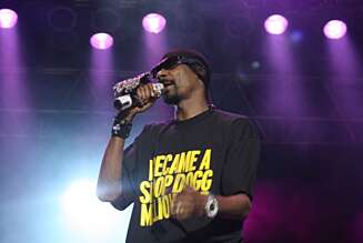 FLINK BISK: Snoop Dogg var kveldens konge. FLINK BISK: Snoop Dogg var kveldens konge.