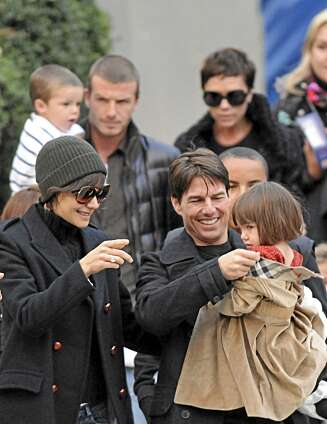 Tom Cruise, David Beckham og familiene feiret thanksgiving sammen. Tom Cruise, David Beckham og familiene feiret thanksgiving sammen.