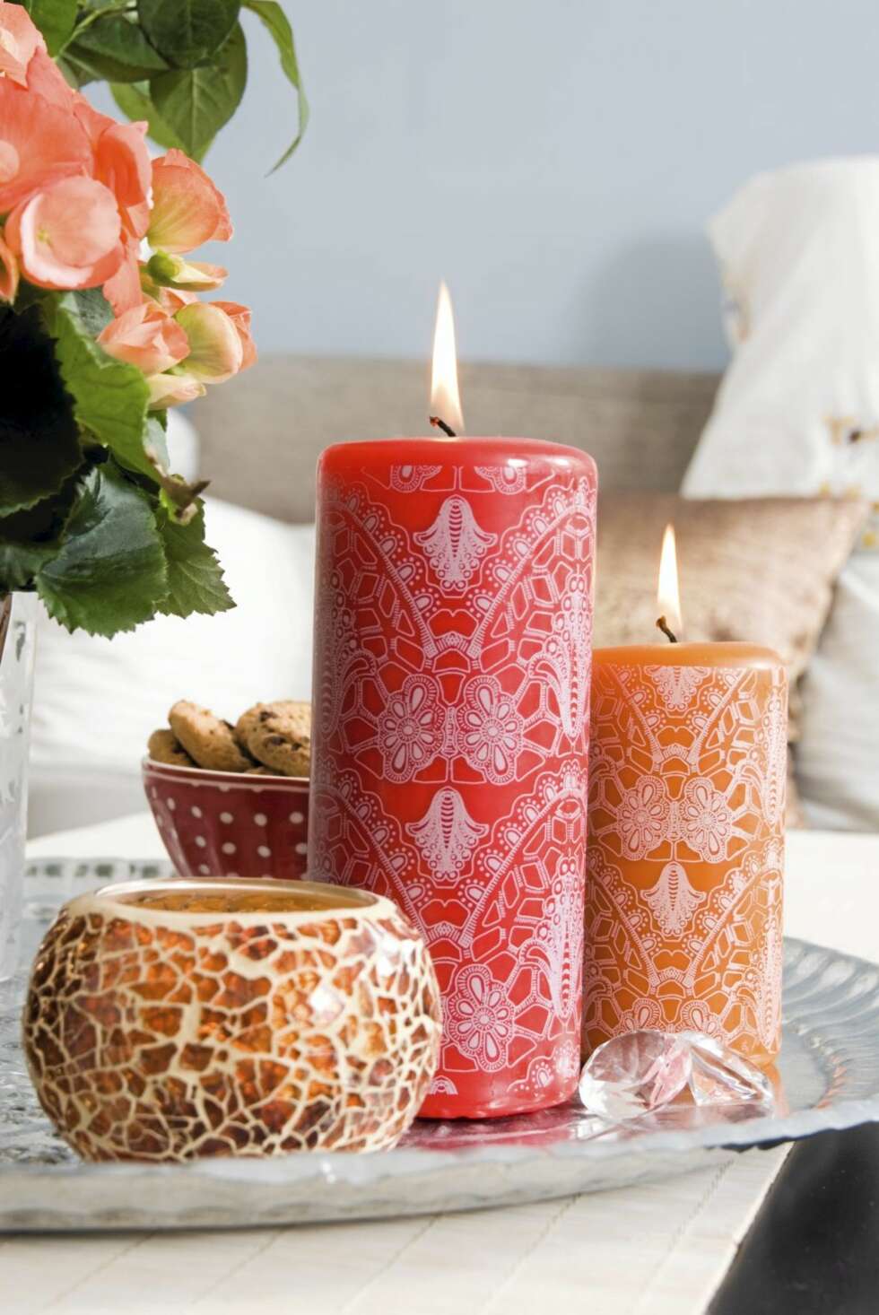- For meg er det viktig hvordan et hjem lukter. Stearinlys, frisk luft og matlaging gjør noe med lukten. - For meg er det viktig hvordan et hjem lukter. Stearinlys, frisk luft og matlaging gjør noe med lukten.